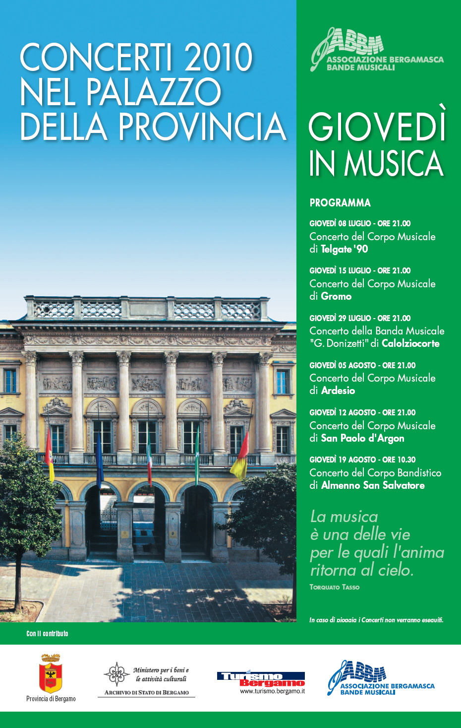 Concerti alla Provincia