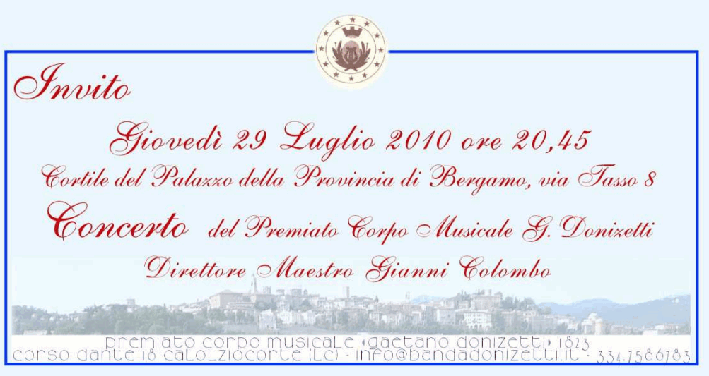 Invito luglio 2010